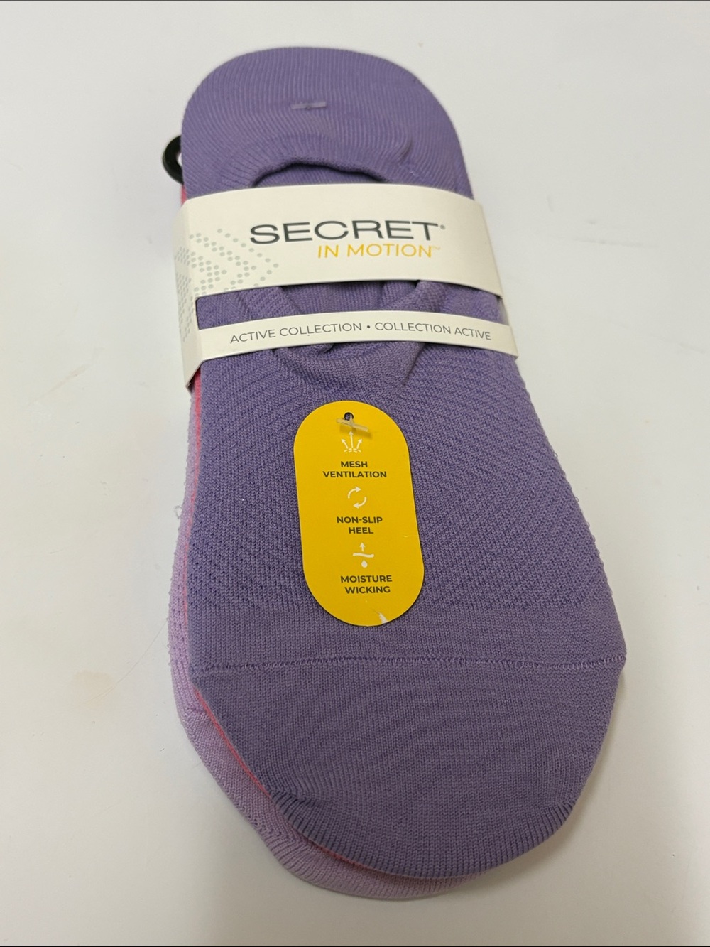 Secret in Motion, active of collection set of 3 socks size 6-10 women BRAND NEW